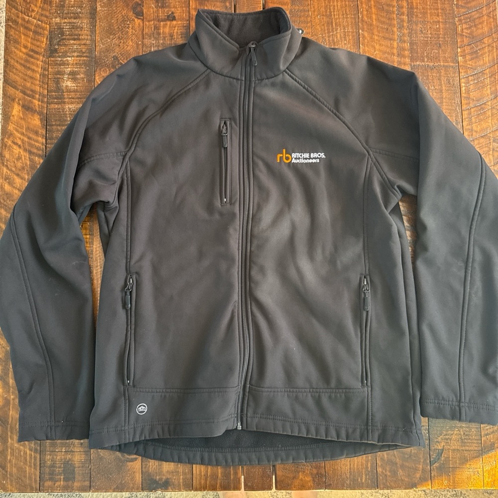 Ritchie Bros. Black Soft Shell Jacket